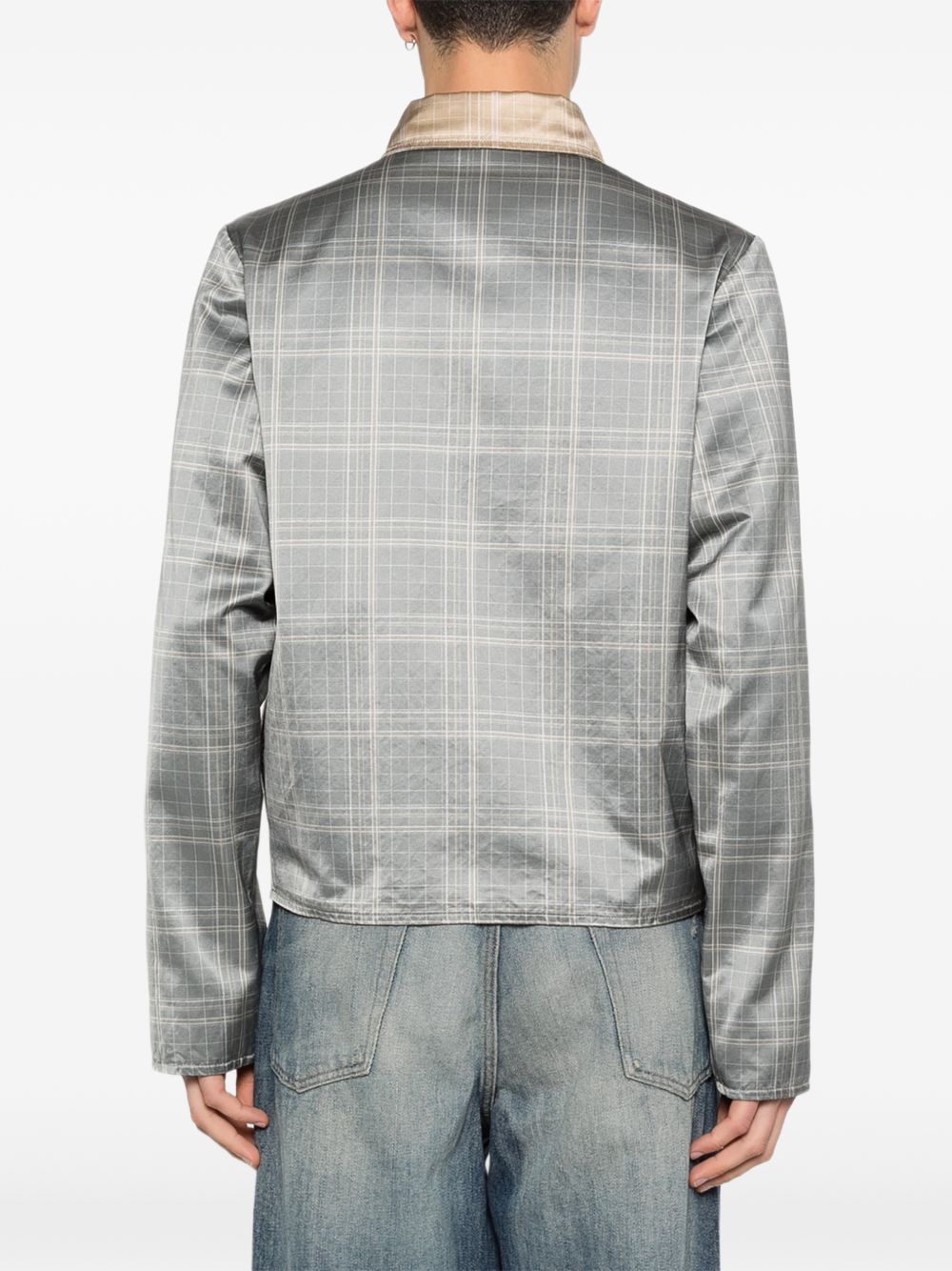 Checkered Grey Jacket