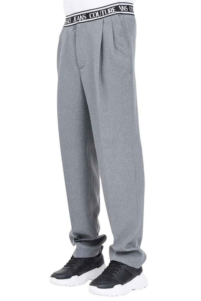Polyester Trousers - Grey