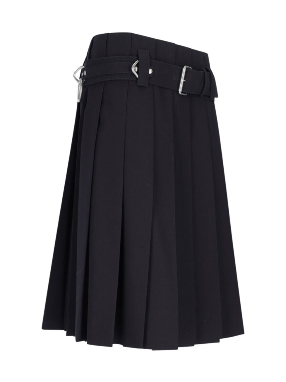 Logo Midi Skirt – Navy