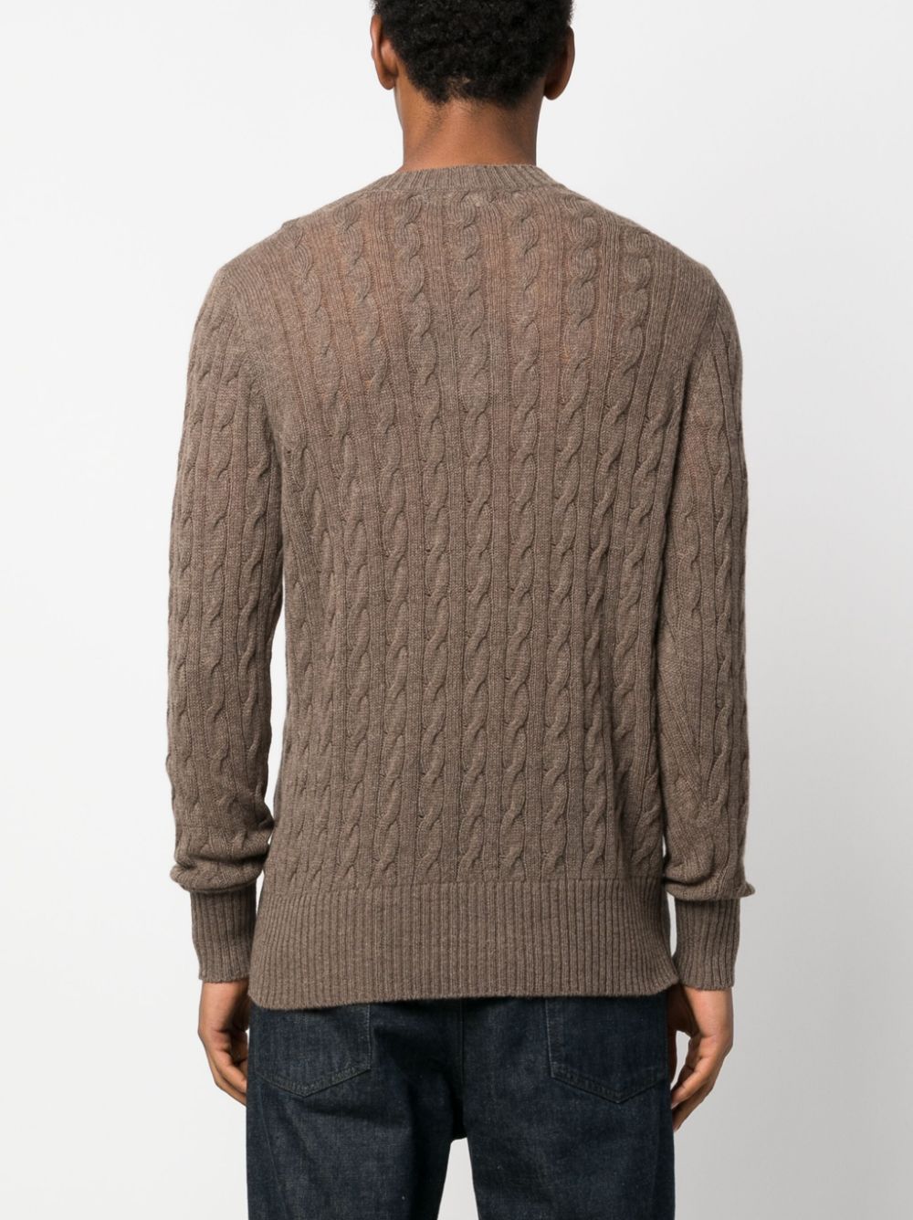 Signature Pegaso Motif Cashmere Jumper