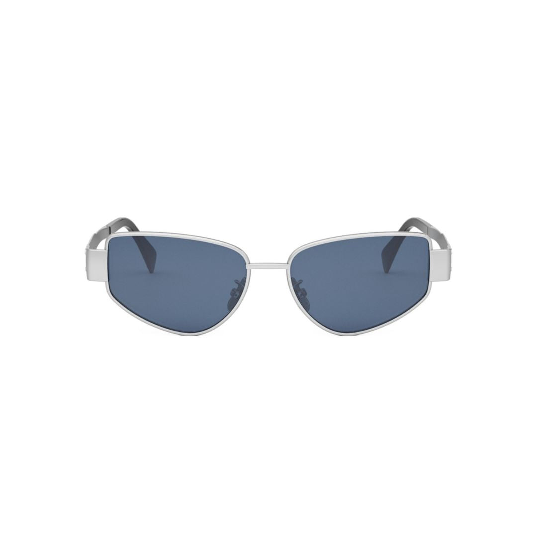 Cl40293u Geometric Lens Sunglasses