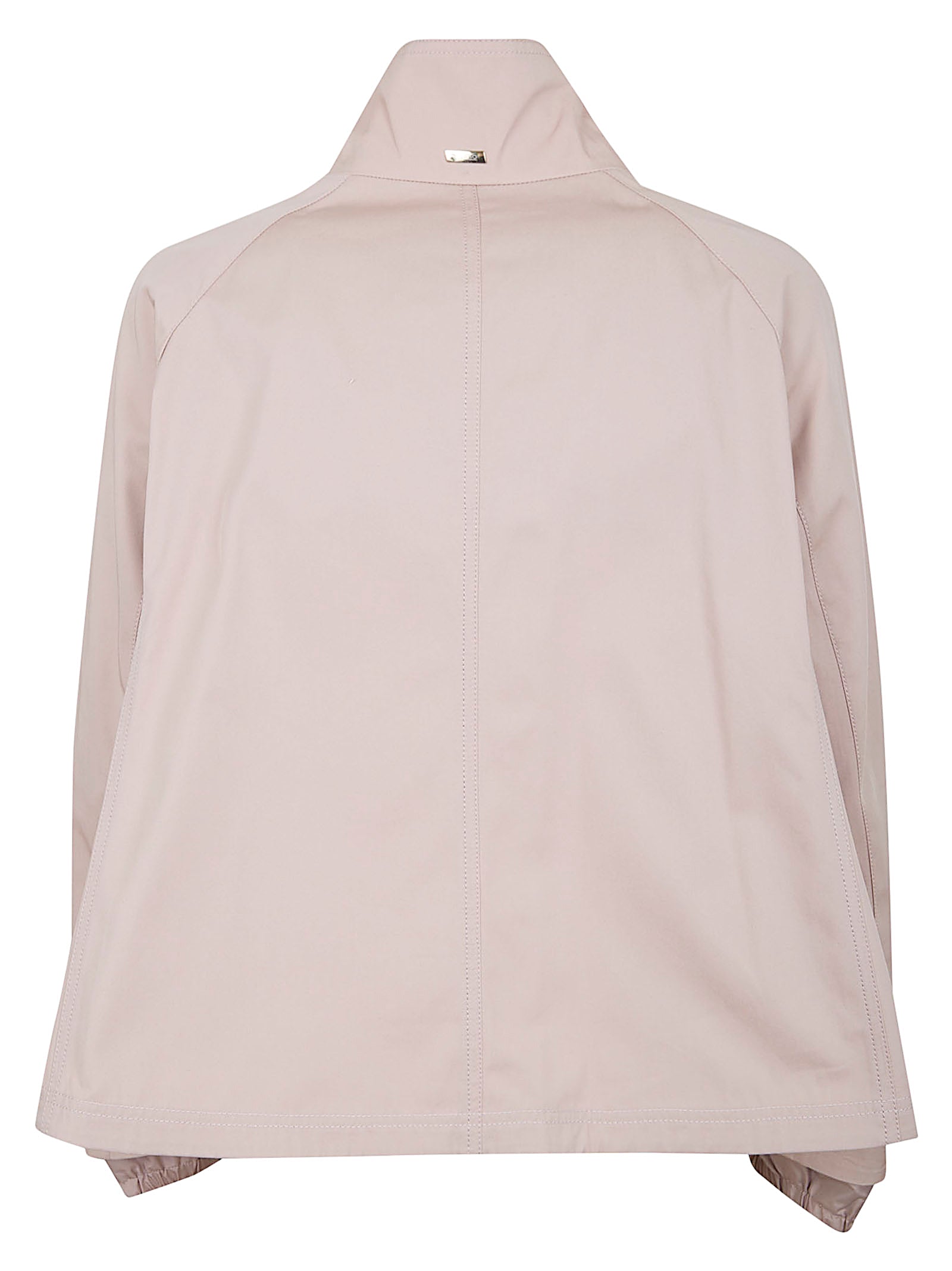 Cotton Gabardine Cape with Water-Repellent Finish