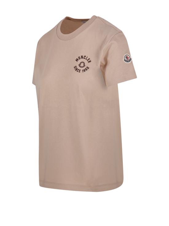 Embroidered Logo Cotton T-Shirt With Relaxed Fit