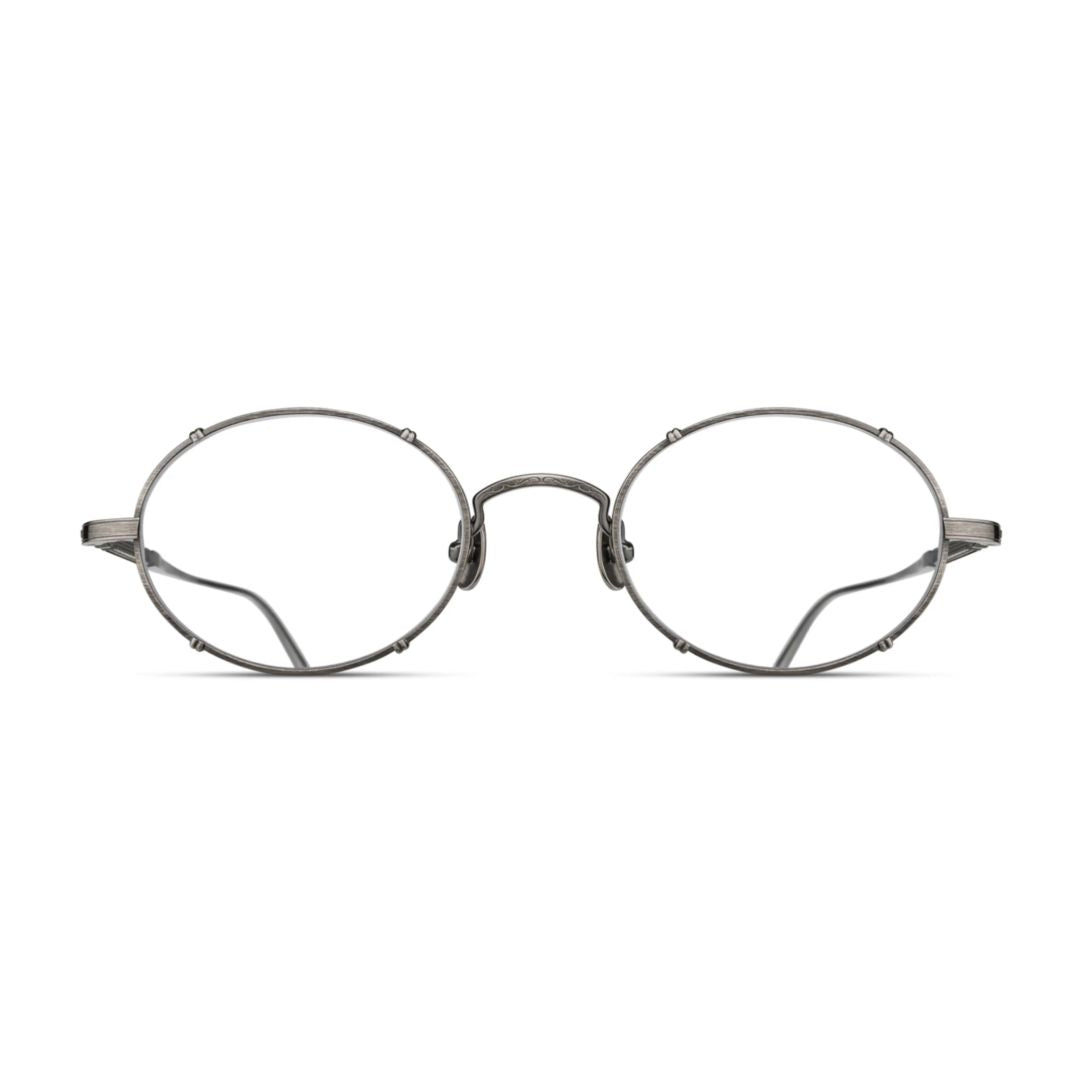 M3150.Rx Oval-Shaped Metal Frame Eyeglasses with Subtle Detailing