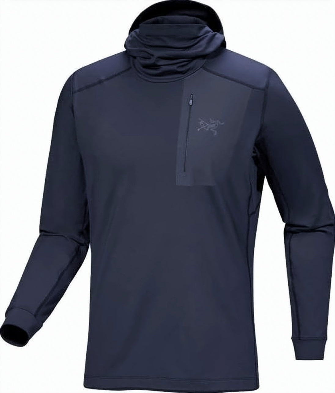 High-Neck Long Sleeve Activewear Top