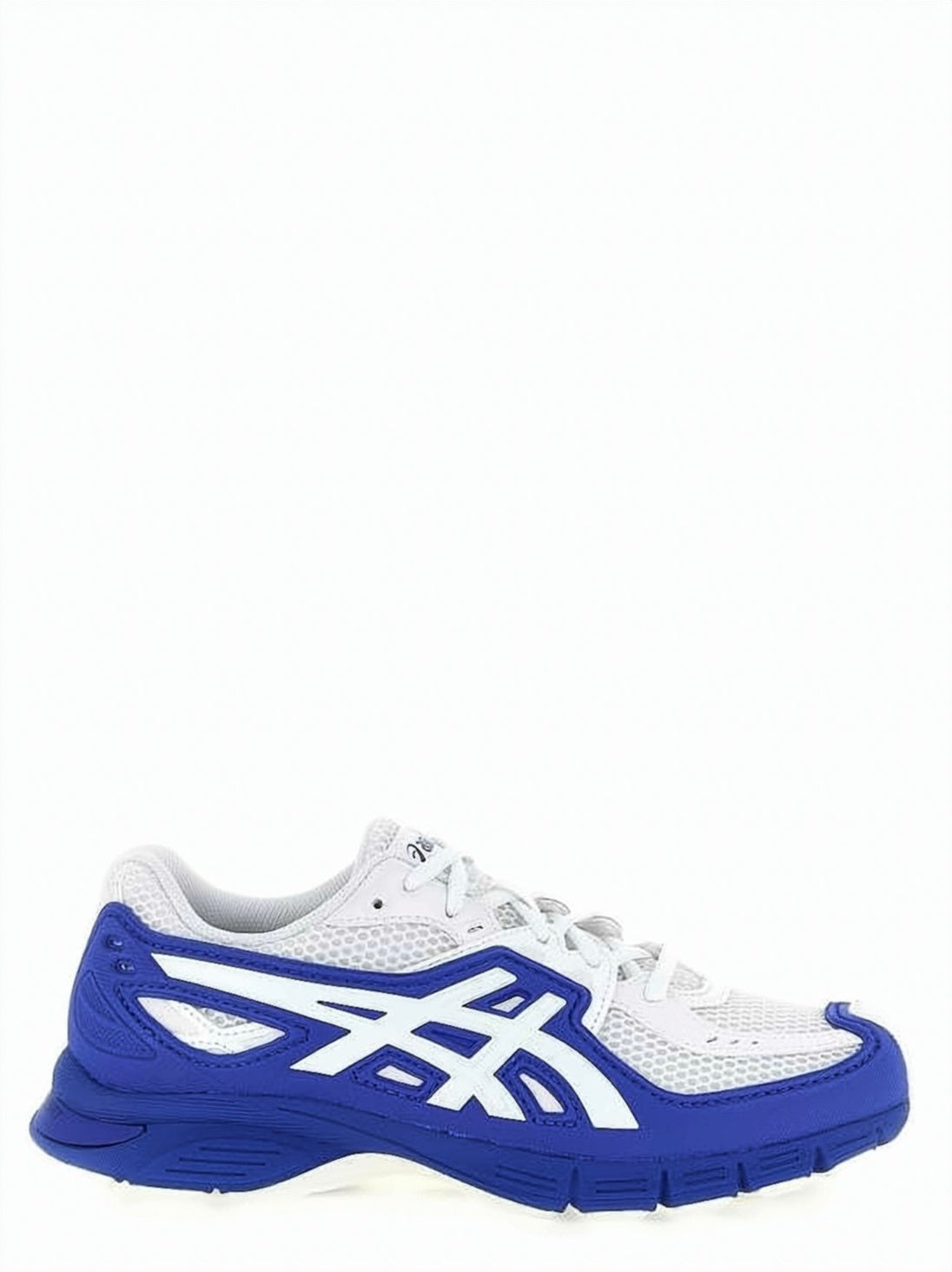 White Breathable Mesh Synthetic Leather Sneakers
