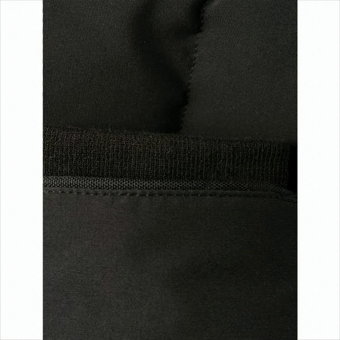 Quilted Black Down Jacket with Hood