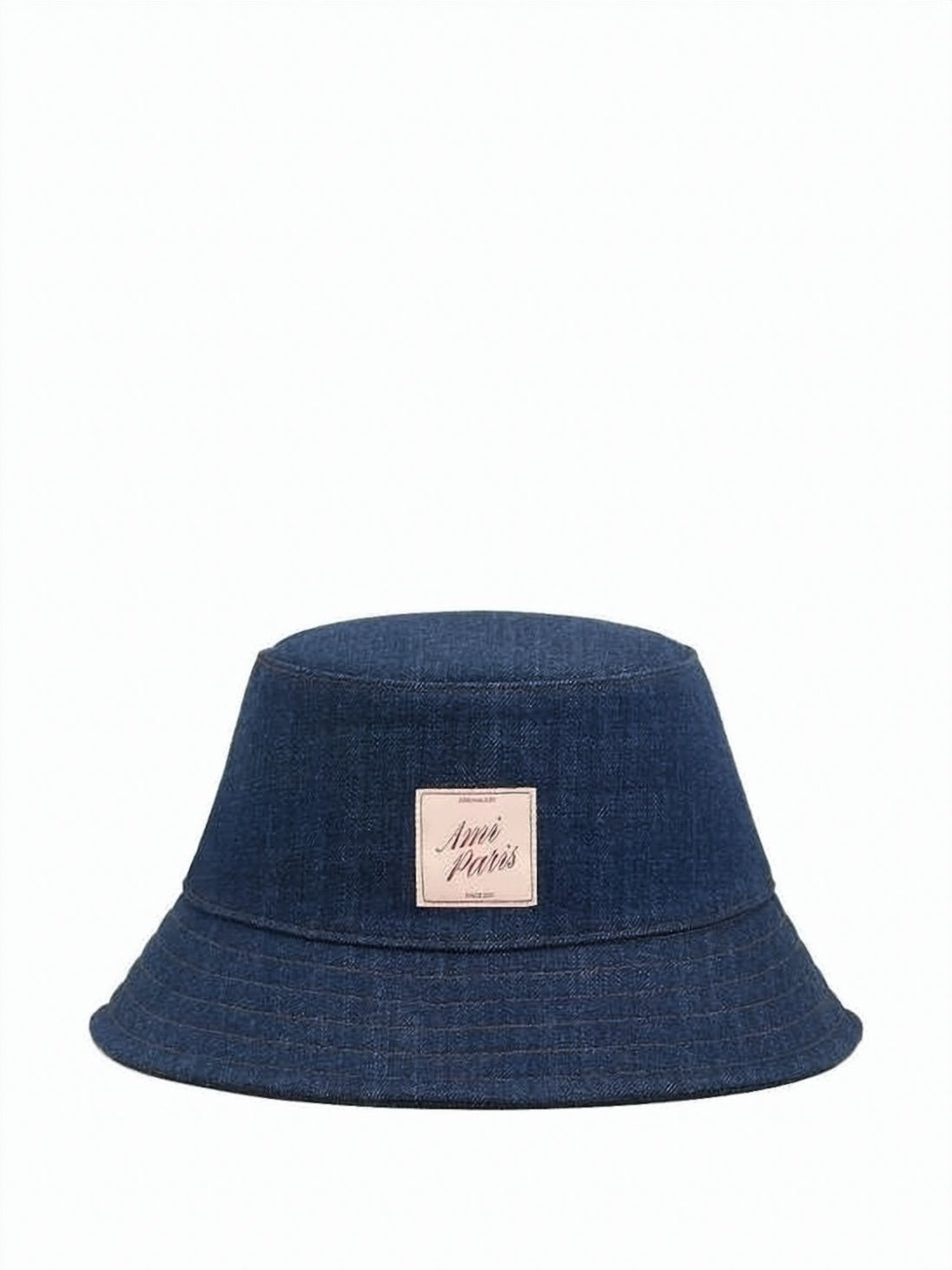 Denim Bucket Hat with Subtle Brand Patch