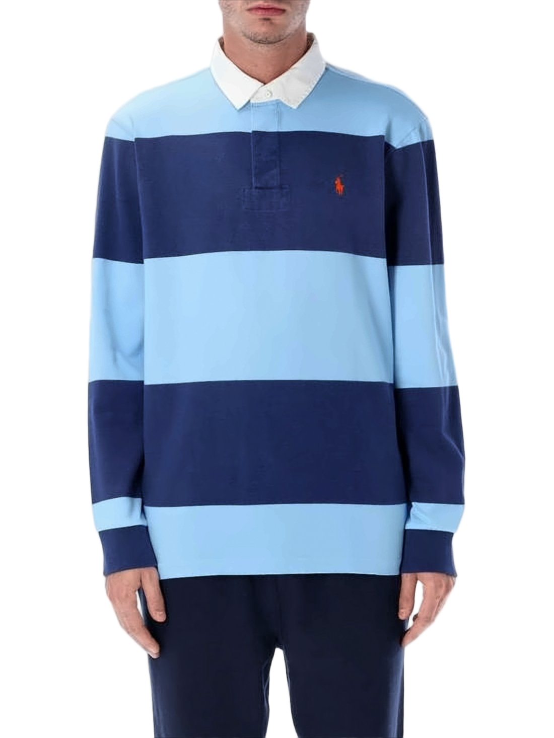 Relaxed Fit Striped Polo Shirt