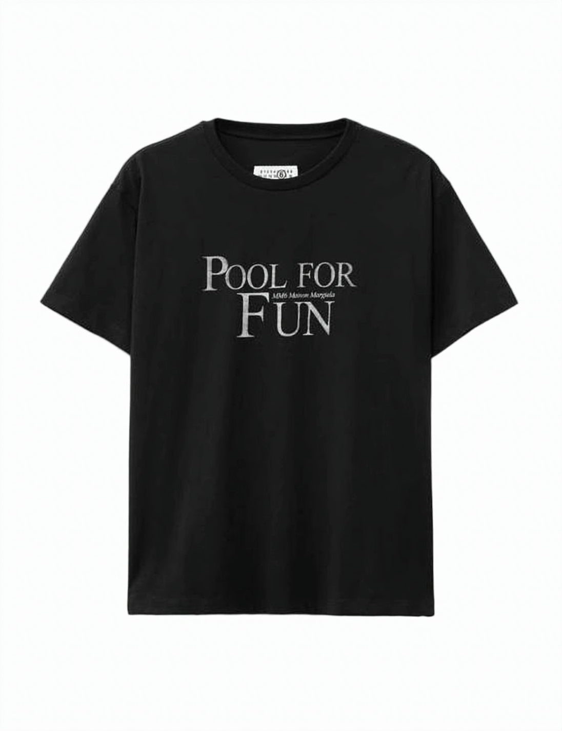 Relaxed Fit Black Cotton T-Shirt