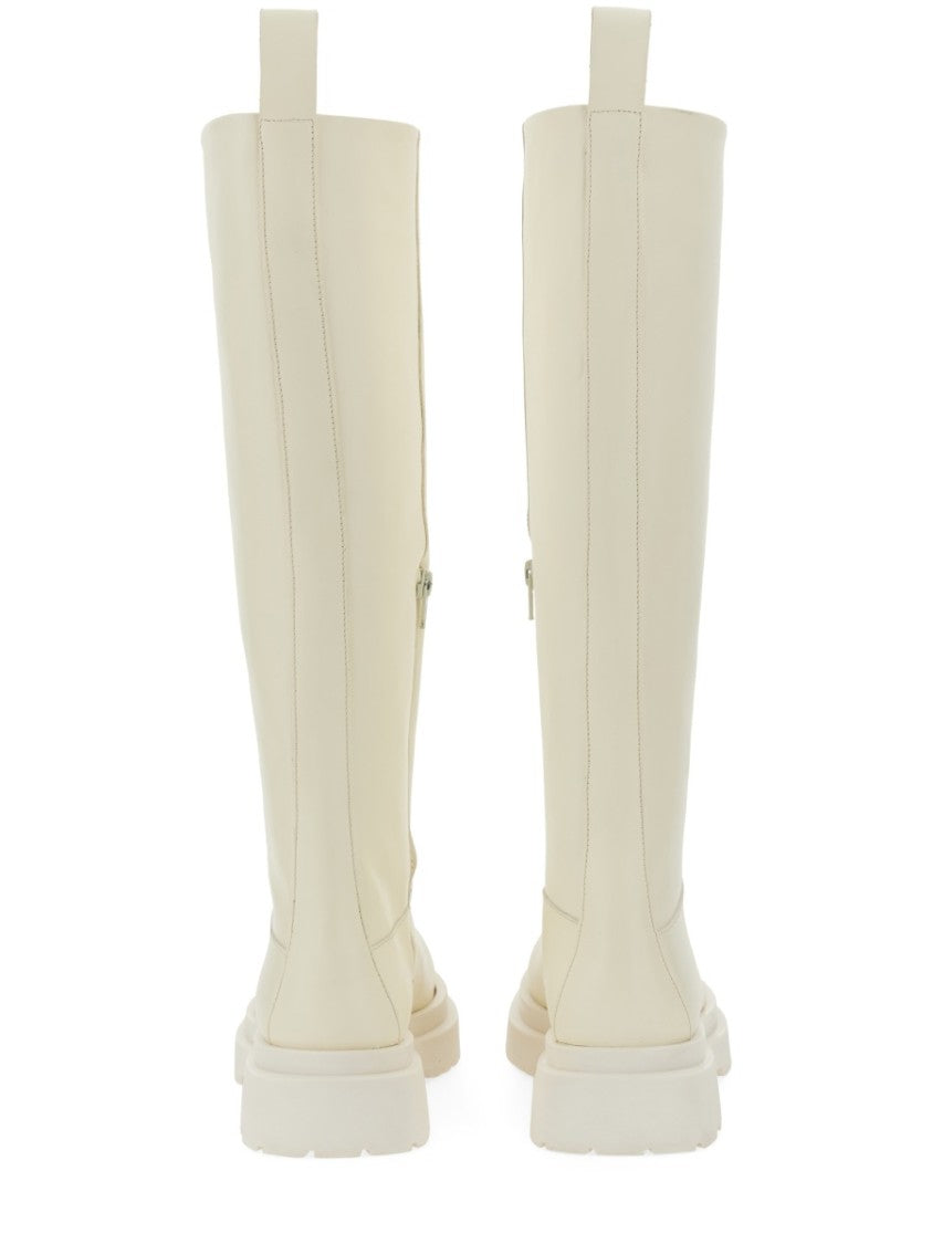 Knee-High Leather Boots