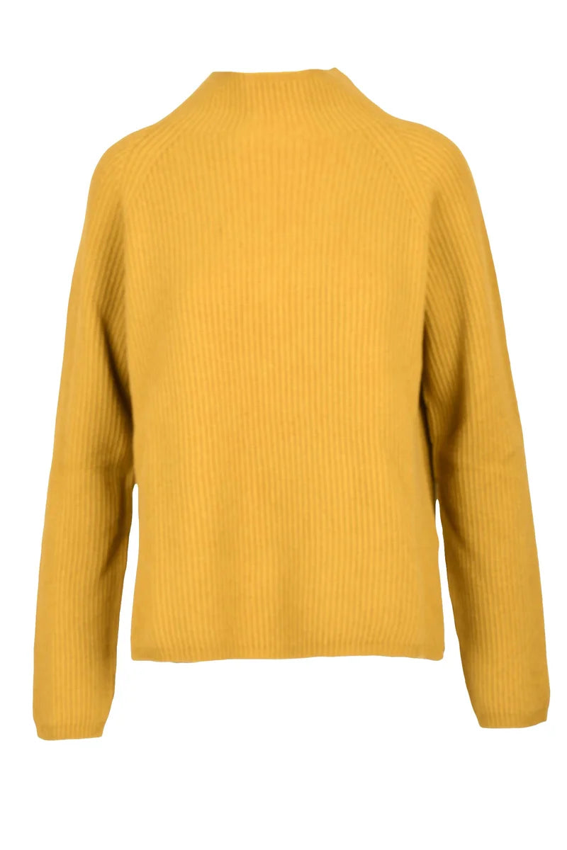 Wool and Cashmere Sweater - Yellow