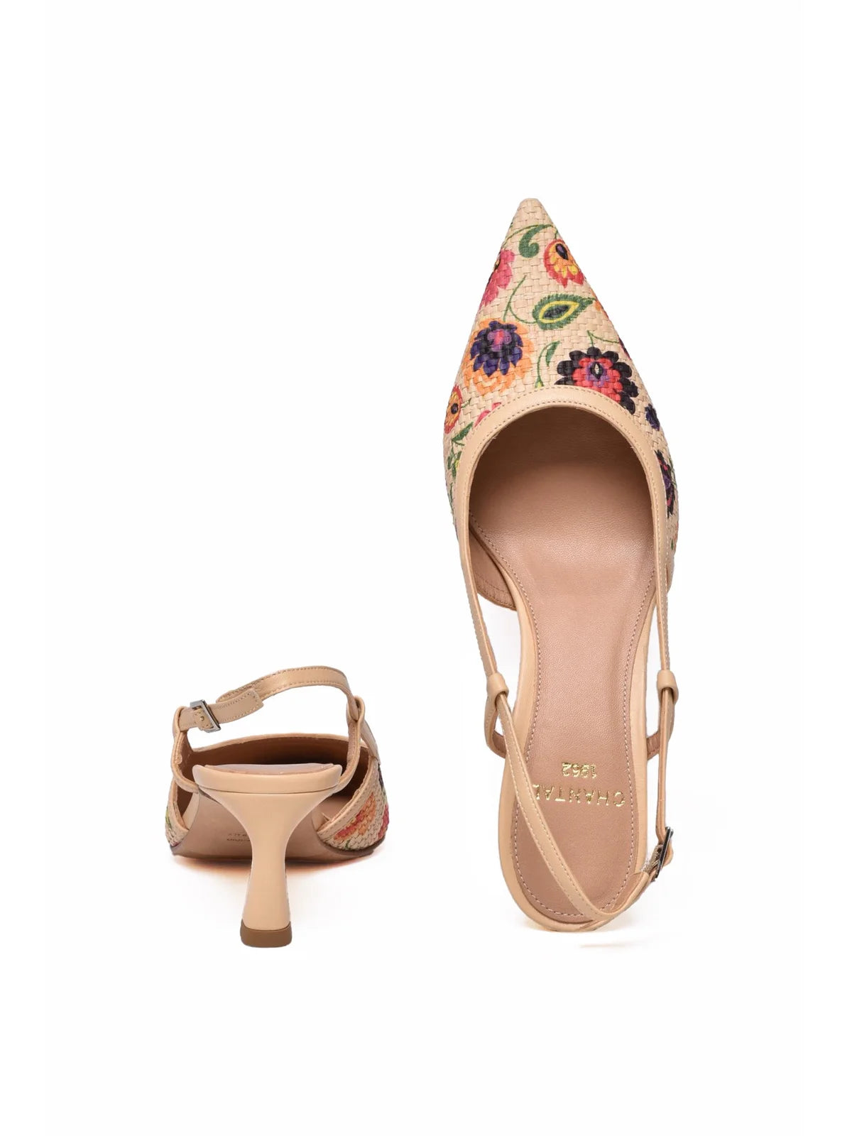 Multicolor Other Fibers Rafia Pump