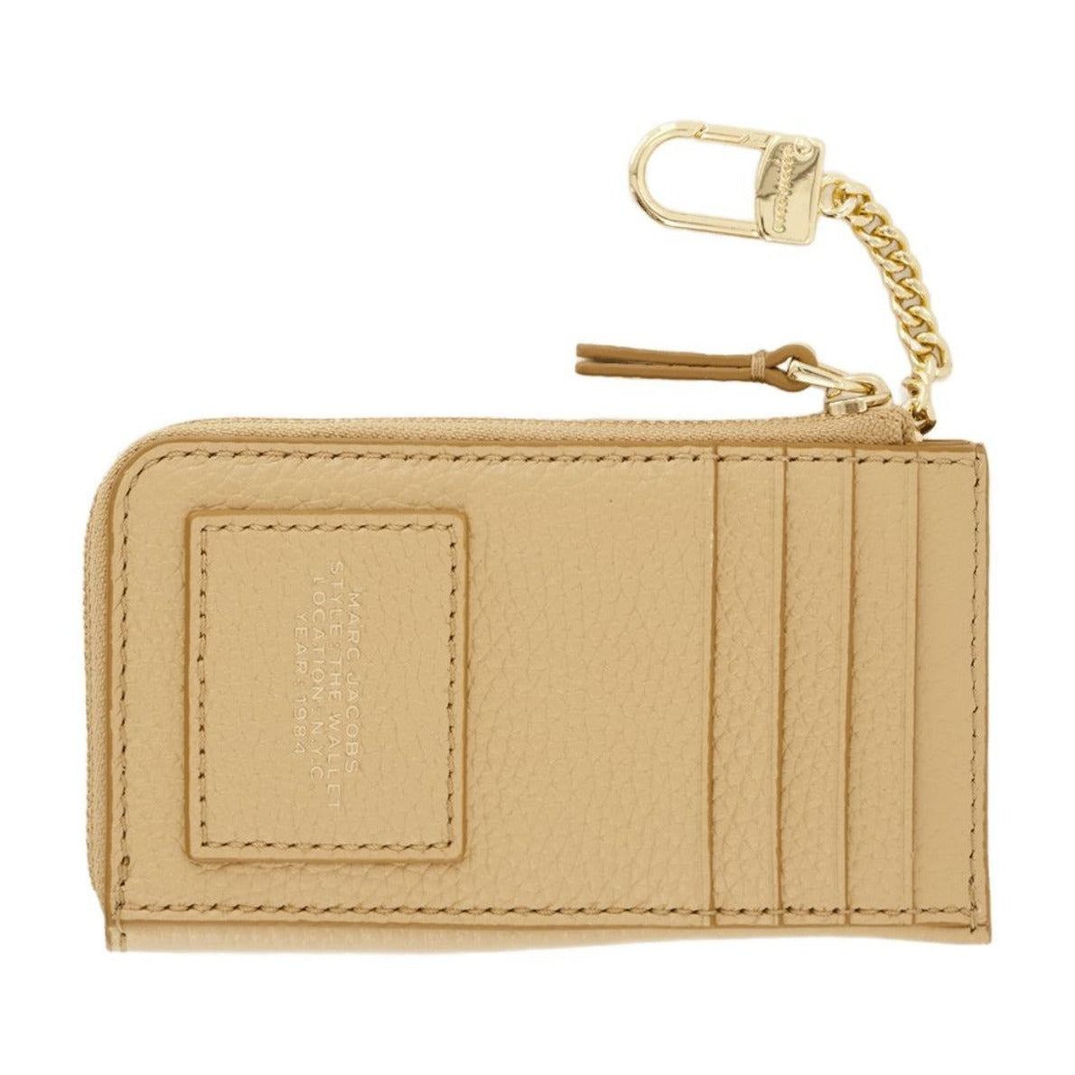 The Top Zip Wallet - Leather - Brown