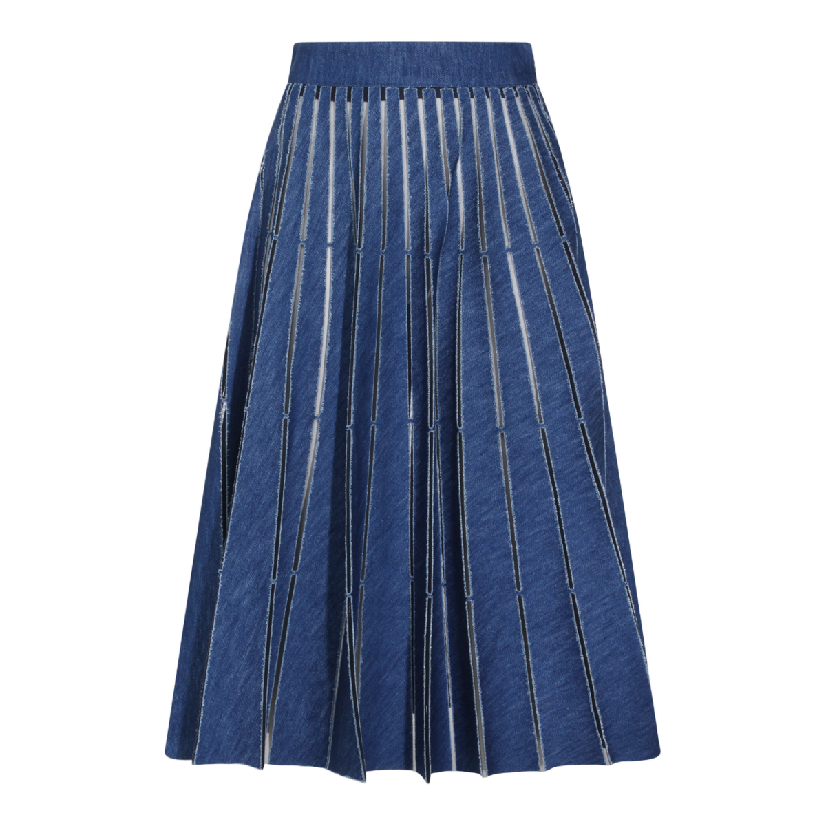 Pleated Midi Skirt