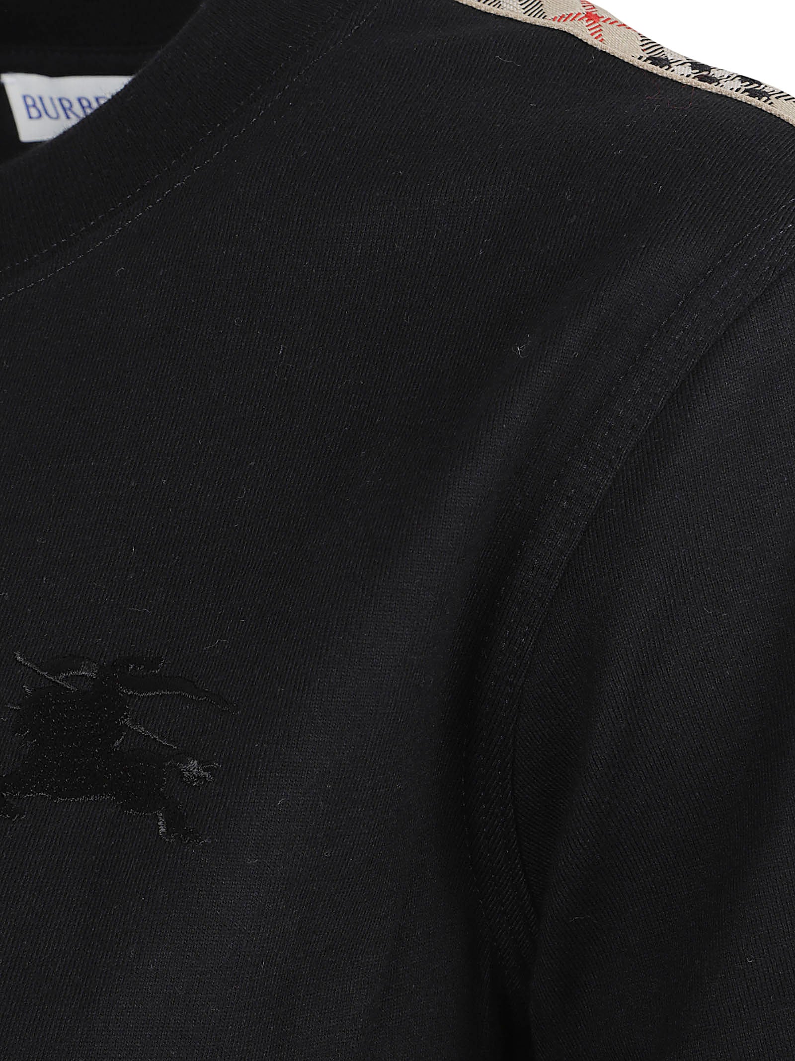 Short-Sleeved T-Shirt with Tonal Embroidery