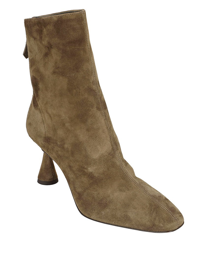 Ankle Boots With Pointed Toe