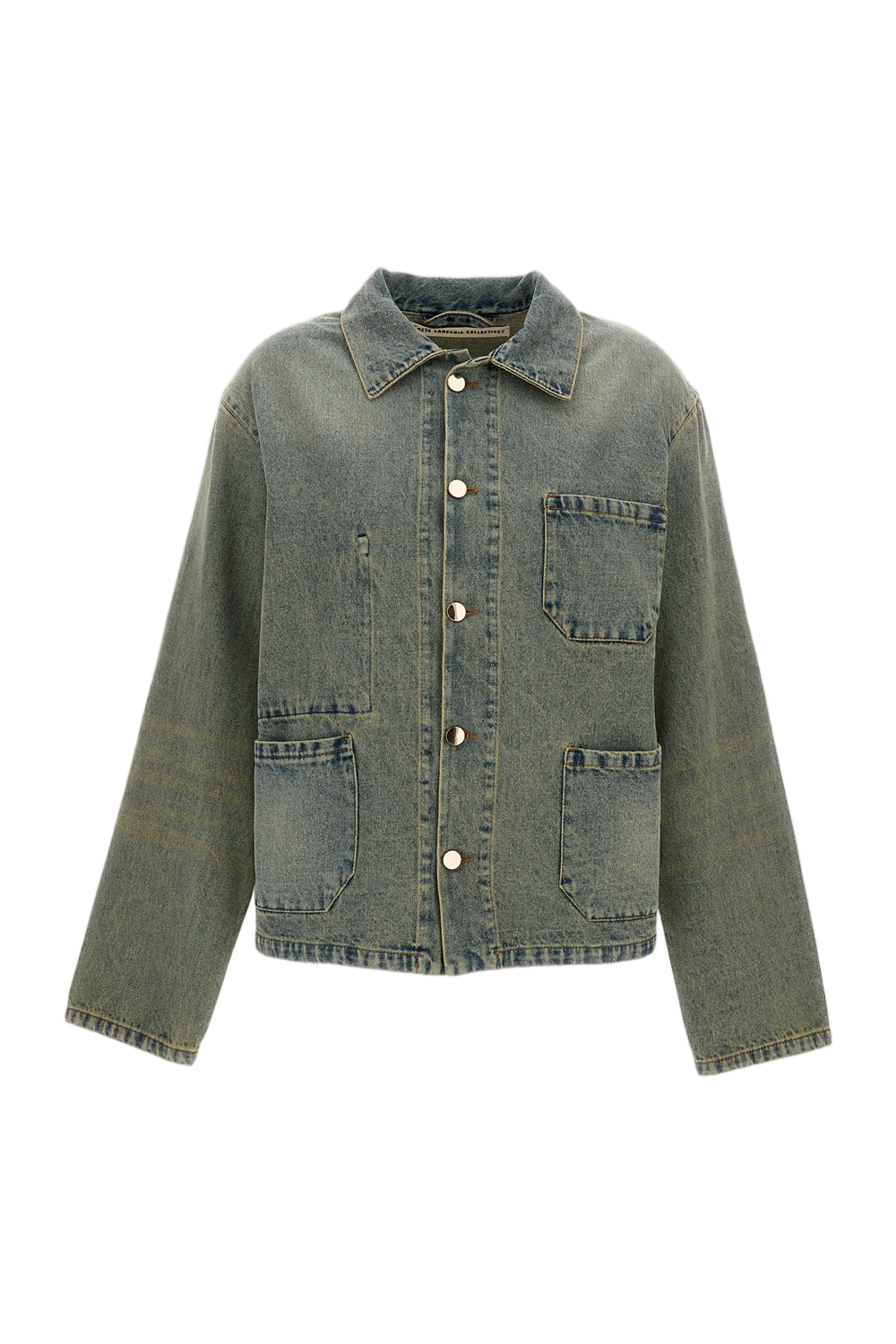 Bill' Cropped Denim Workwear Jacket