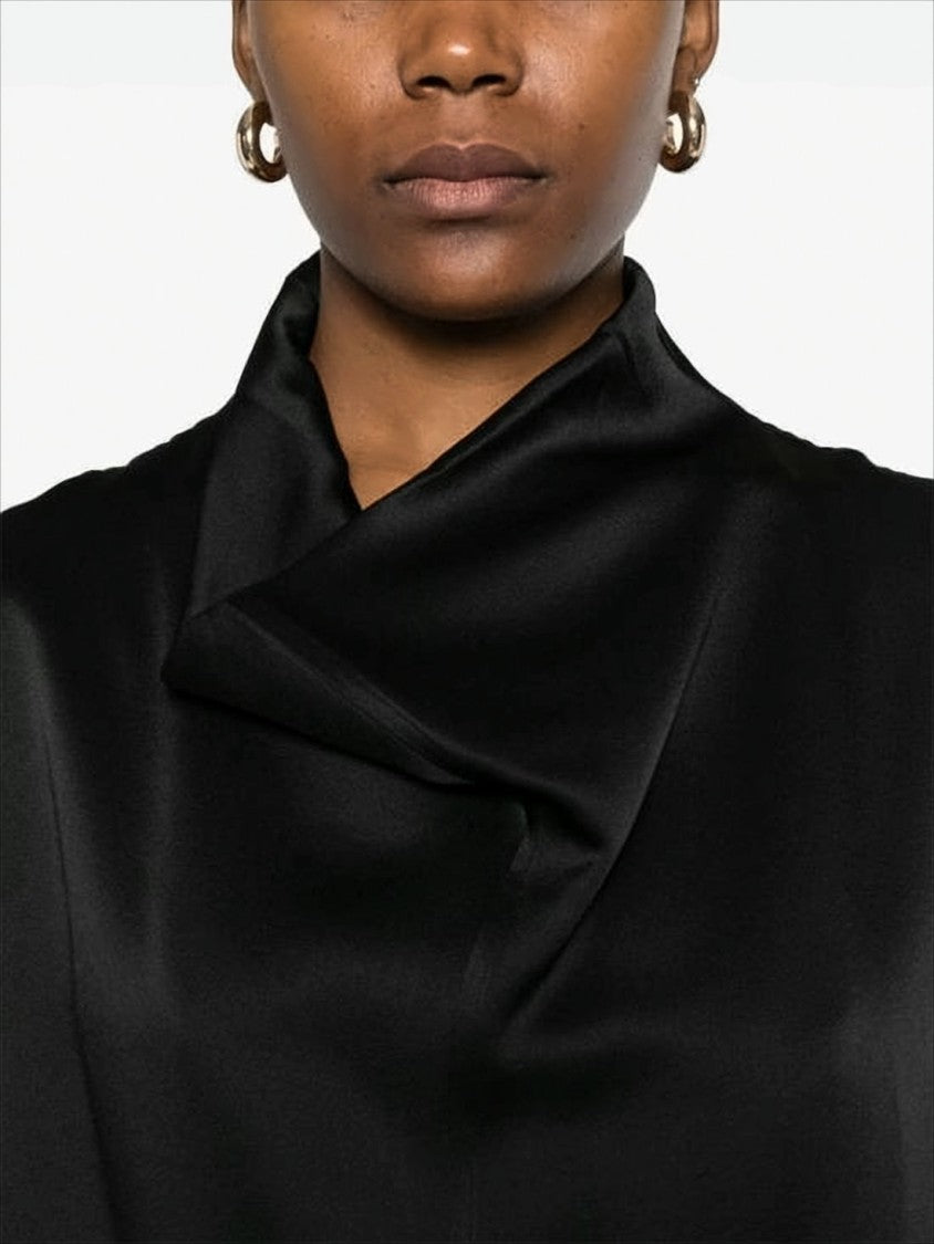 Black Sleeveless Top with Boxy Silhouette
