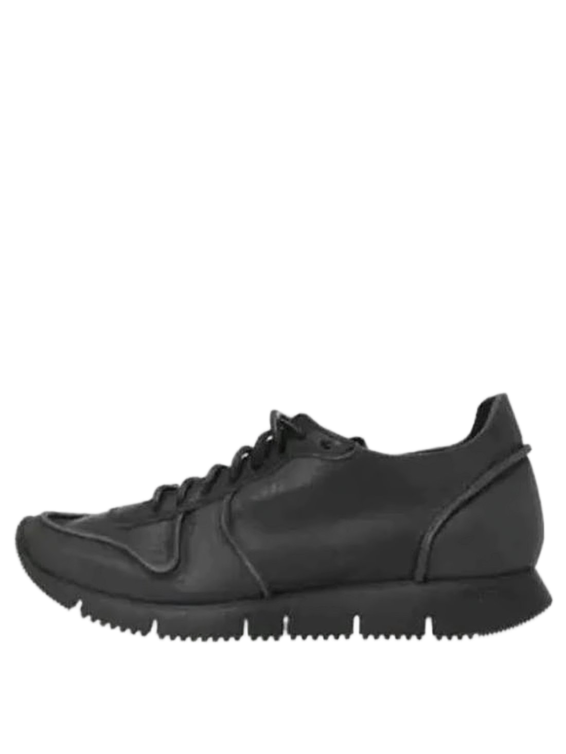 Low-Top Matte Finish Sneakers with Panel Detailing