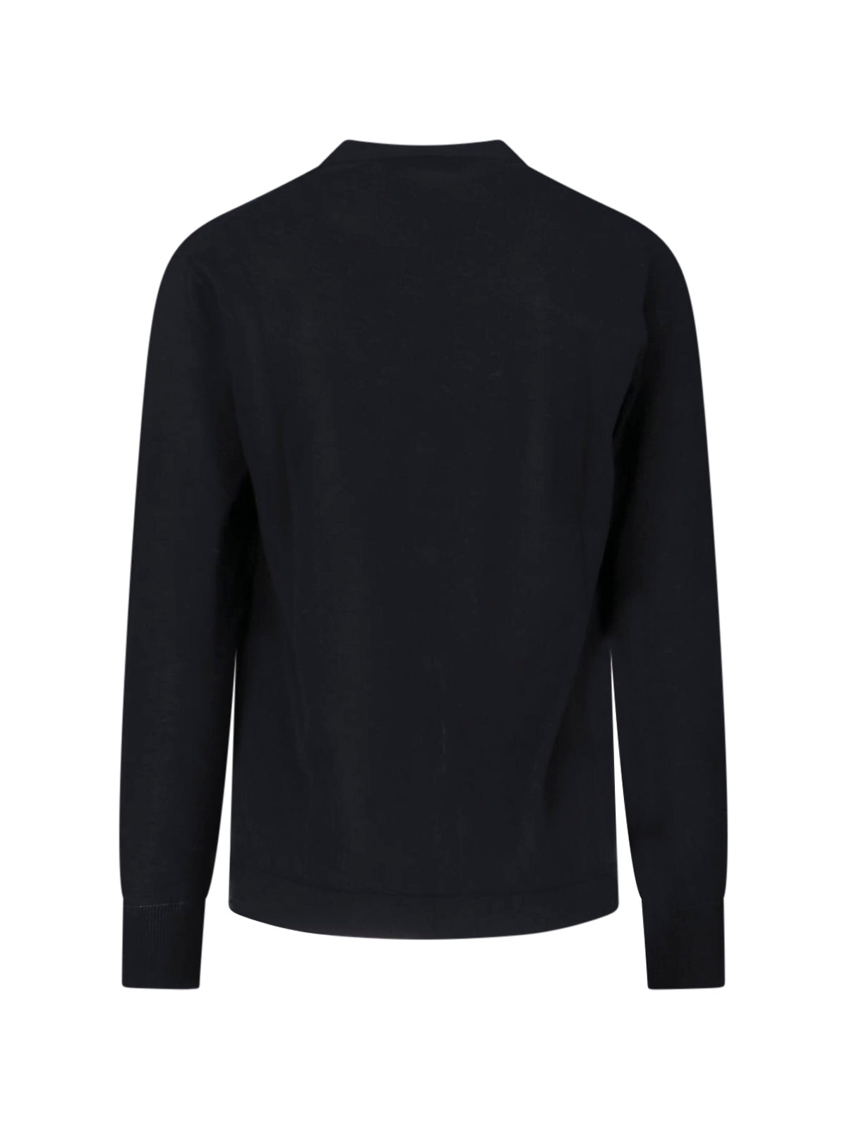 Black Alex V-Neck Cotton Cardigan