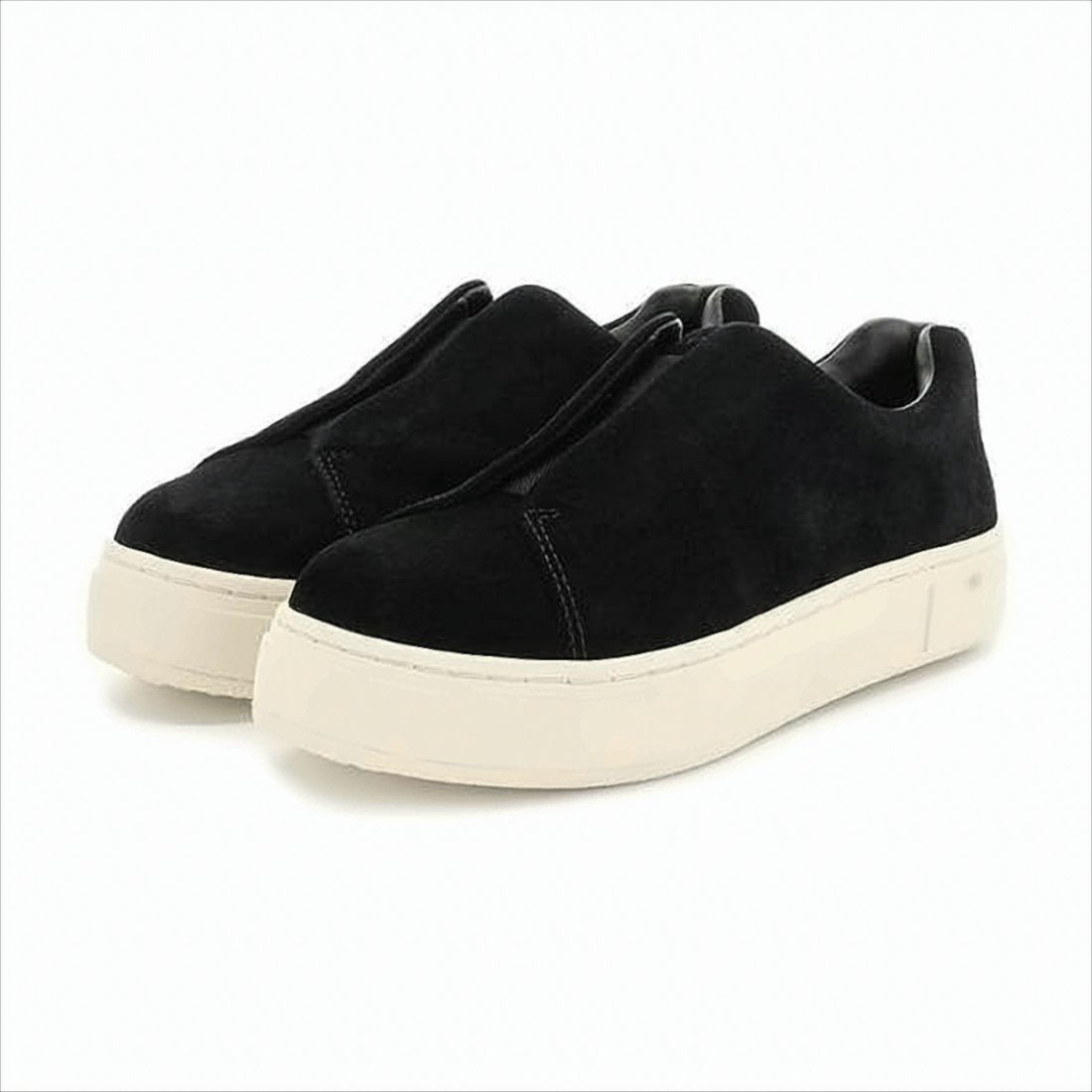 Slip-On Sneakers with Suede Upper