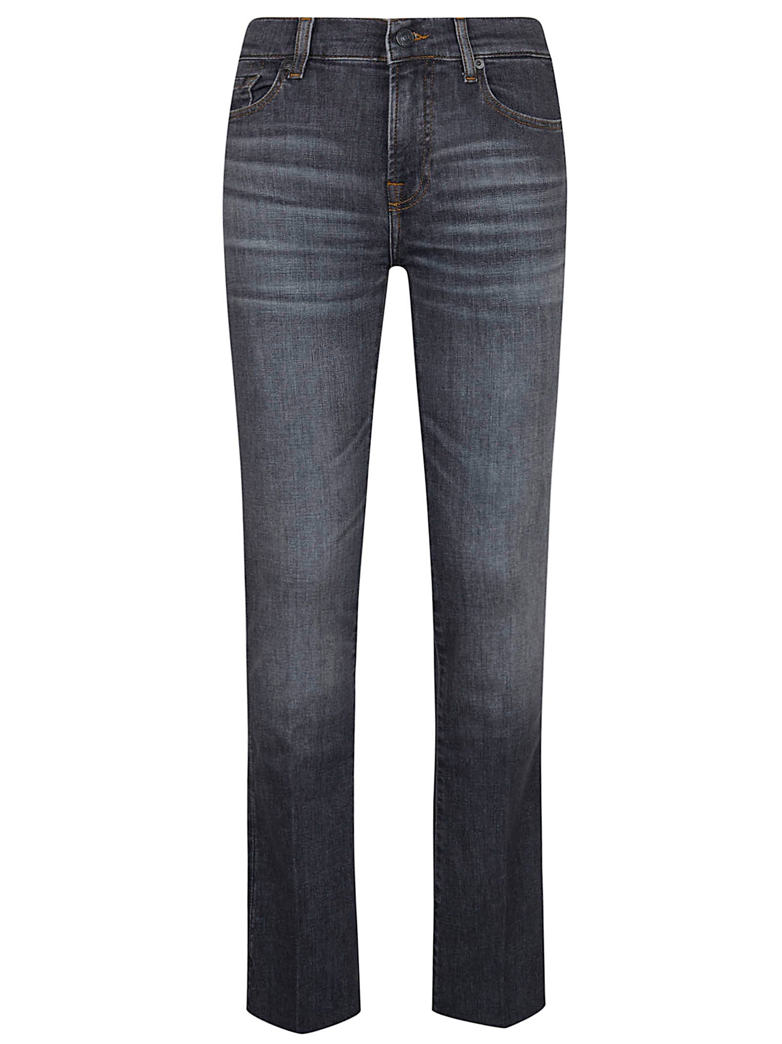 Slim Illusion Mid-Rise Stretch Bootcut Jeans