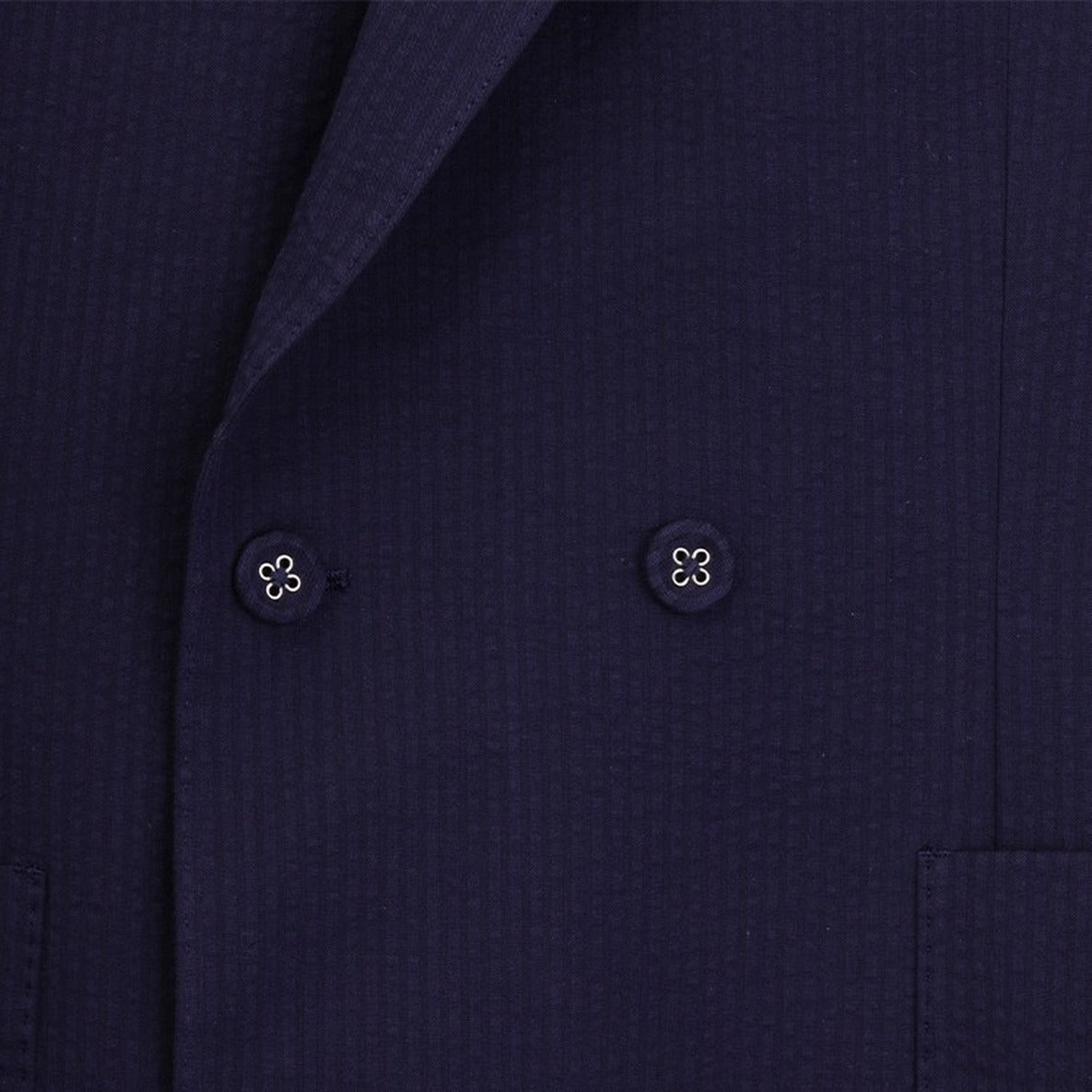 Double-Breasted Jacket With Notch Lapels