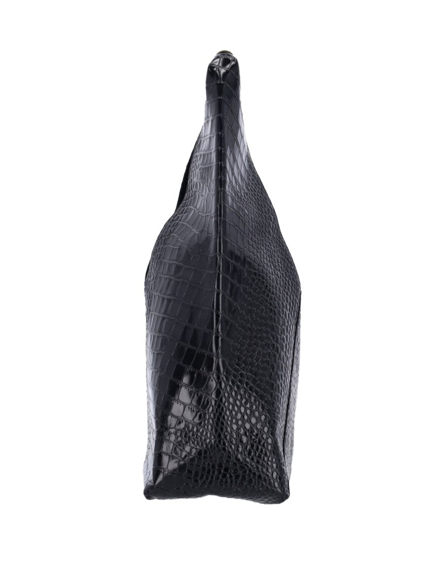 Black Bag With Structured Silhouette