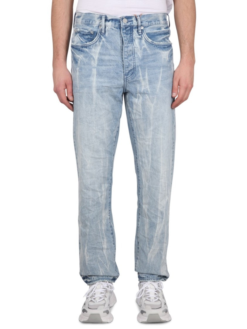 Relaxed Fit Light Blue Denim Jeans