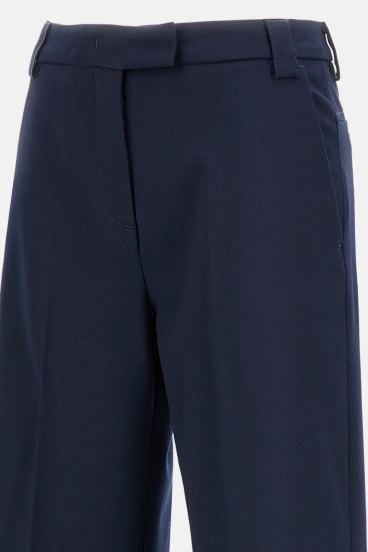 "Alek" Wool Blend Trousers