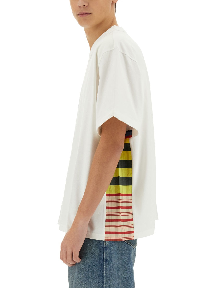 Checkered T-Shirt Made Of Soft Cotton Jersey