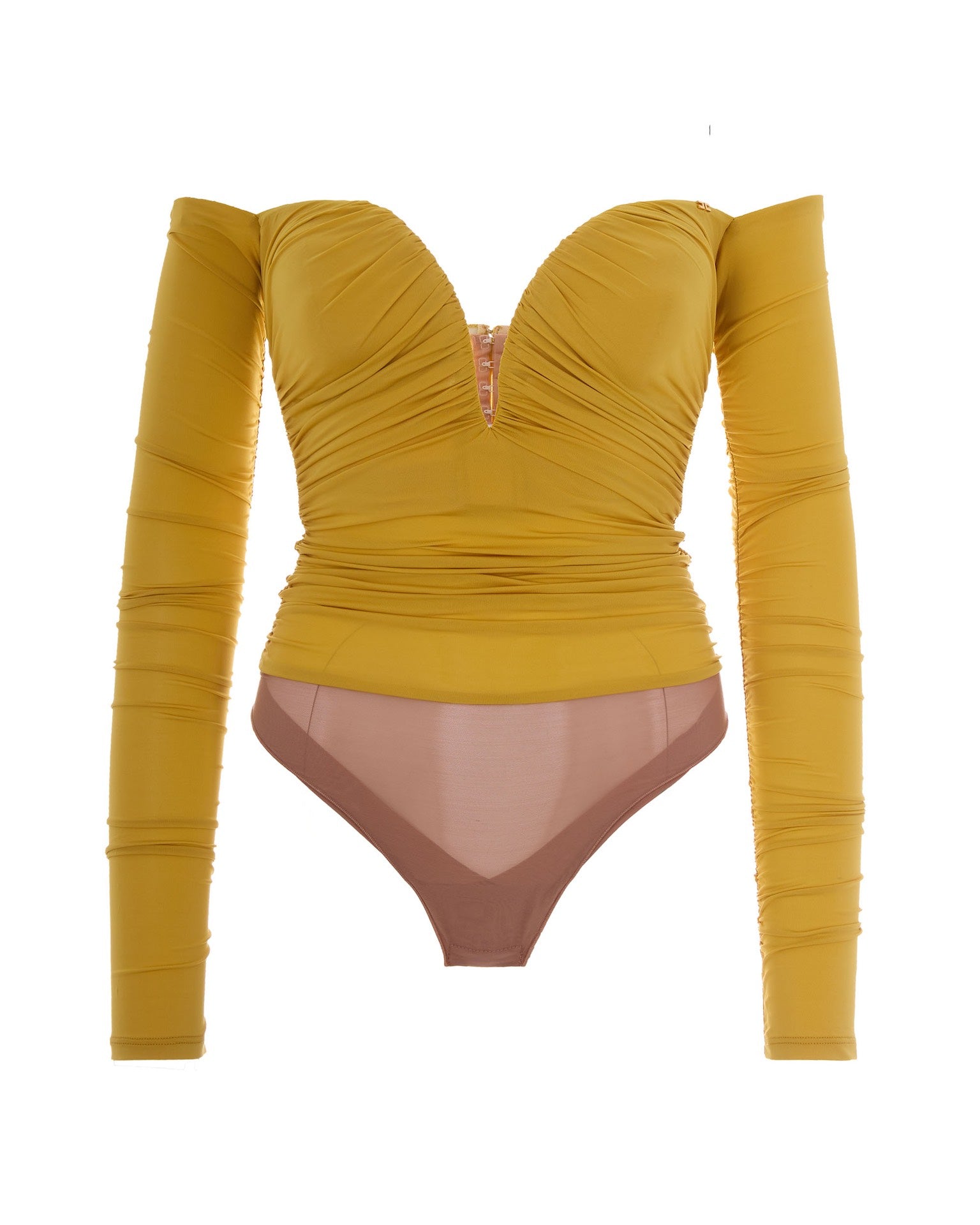 Sun Lightweight Draped Jersey Bodysuit