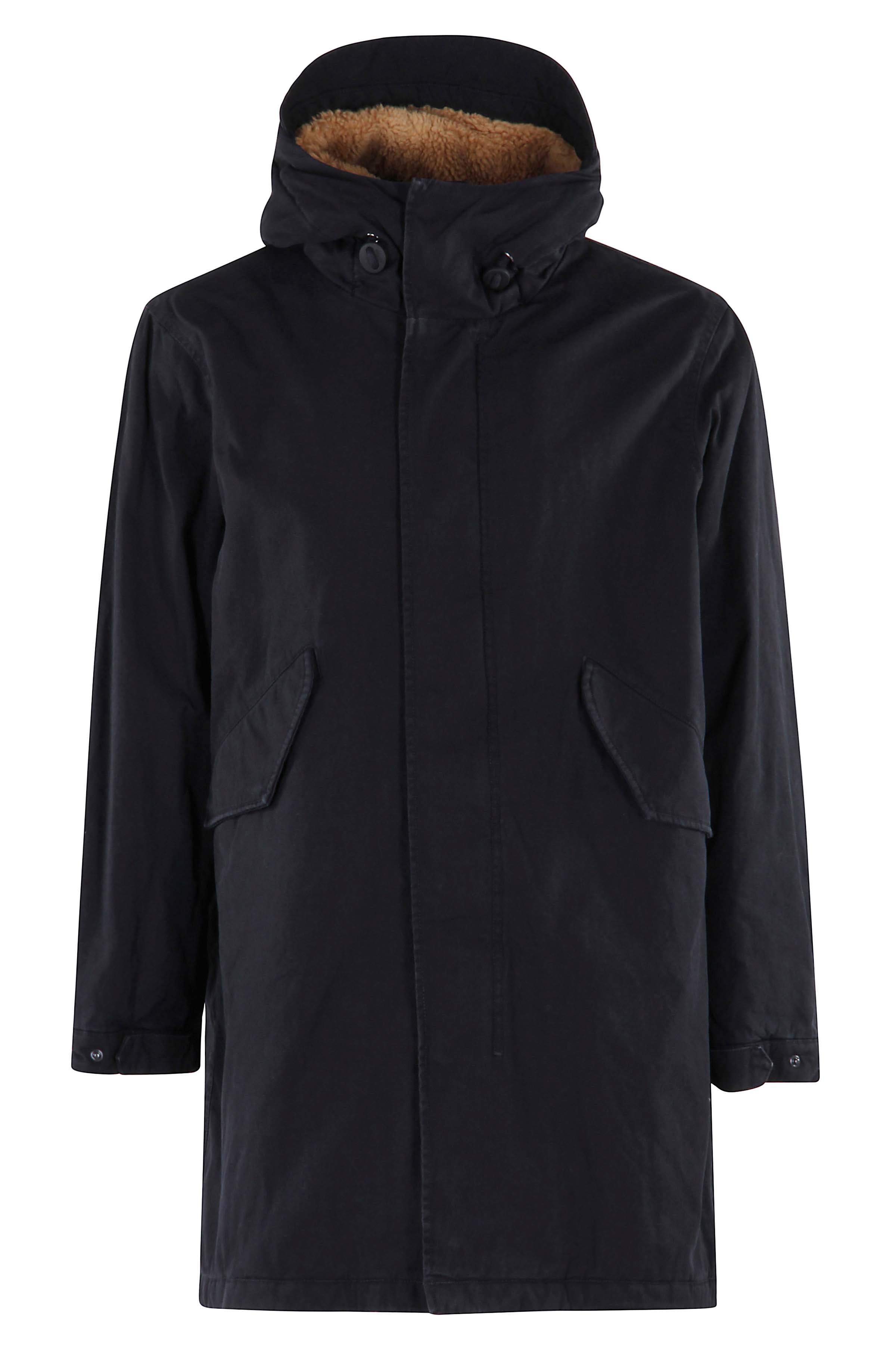Fuller Parka Jacket With High Collar