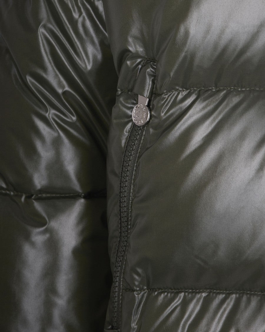Vintage Mythic Lacquered Bomber Down Jacket