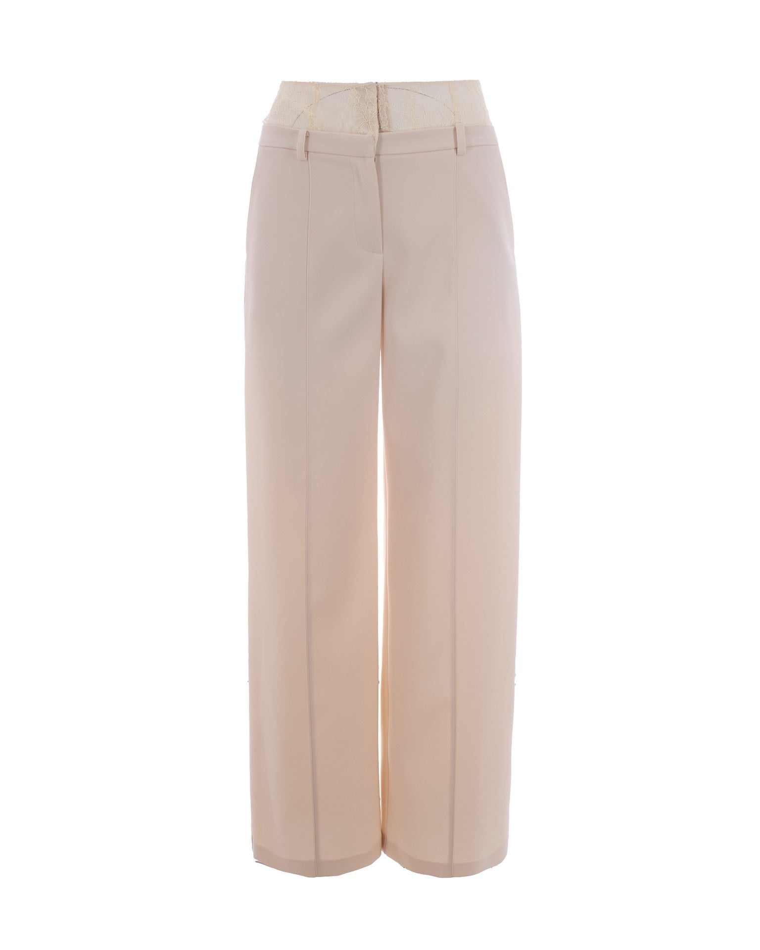 Wide-Leg Trousers with High Waist