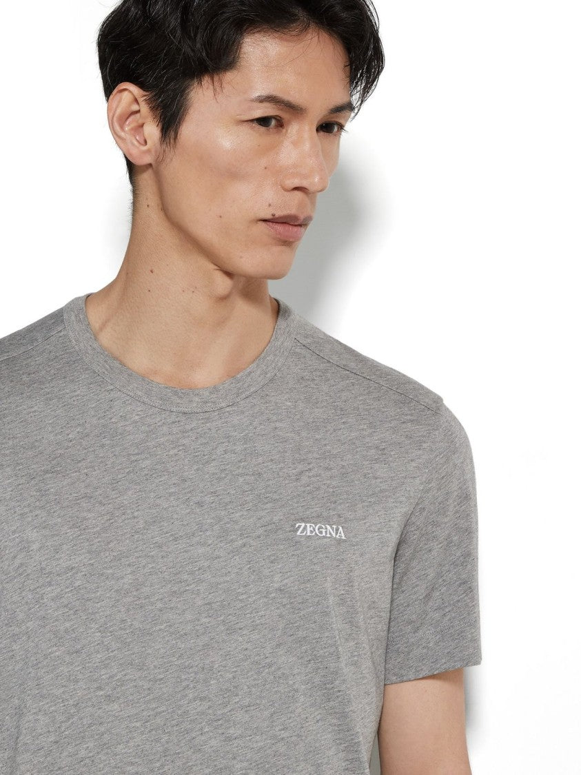 Classic Grey Crew Neck T-Shirt