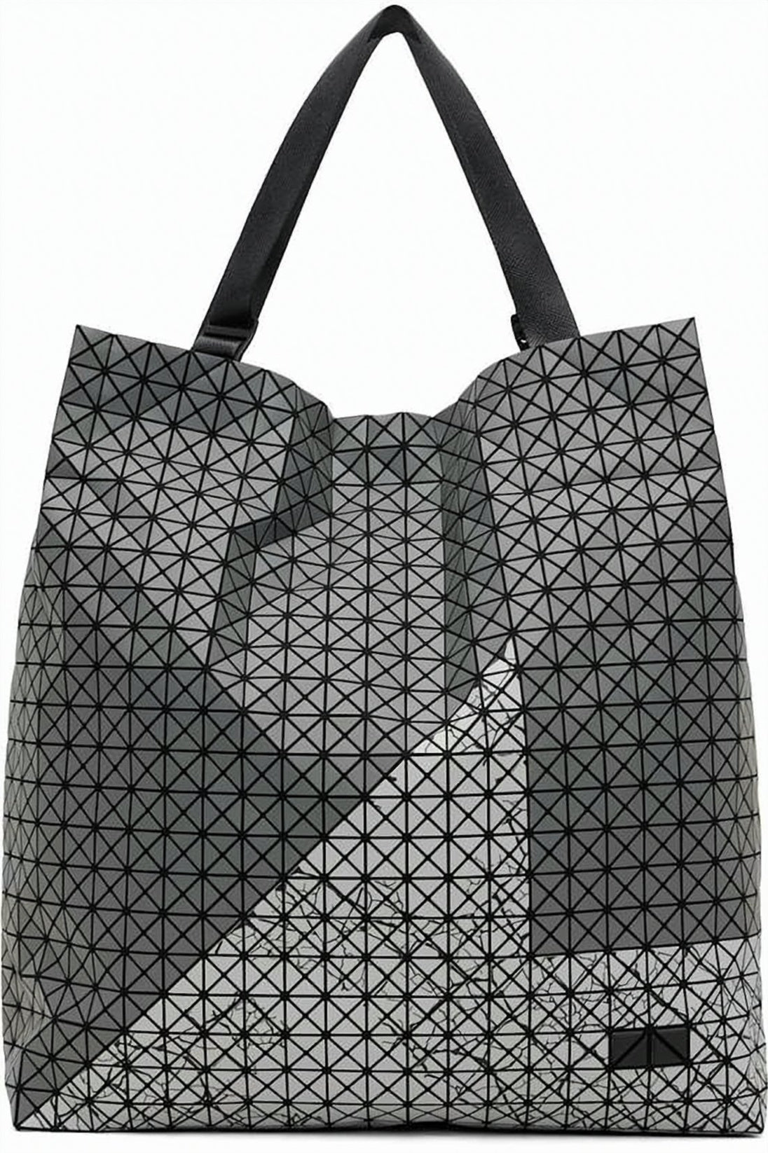 Geometric-Faceted Tote Bag with Spacious Interior