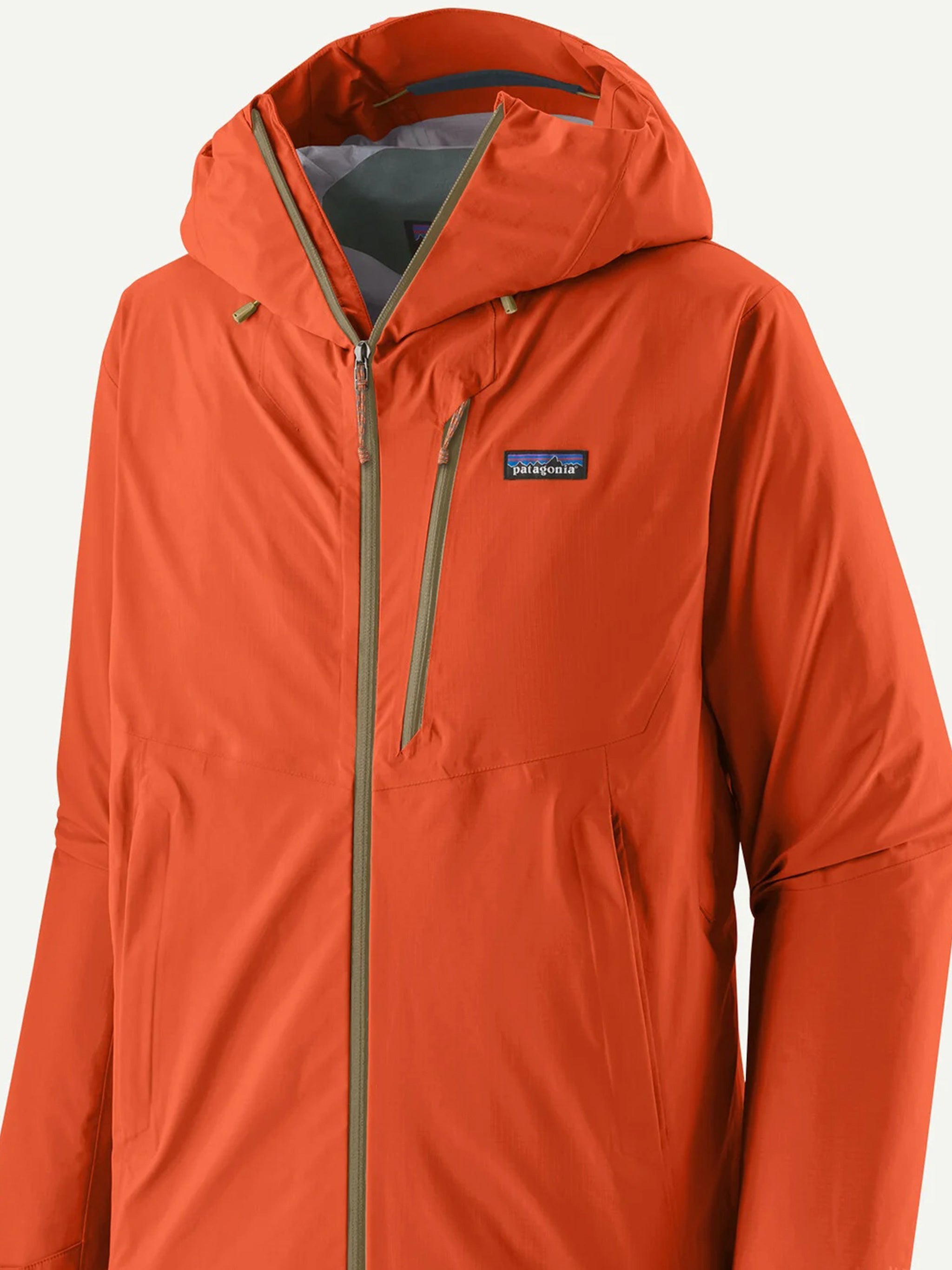 Orange Granite Crest Rain Rain Jacket