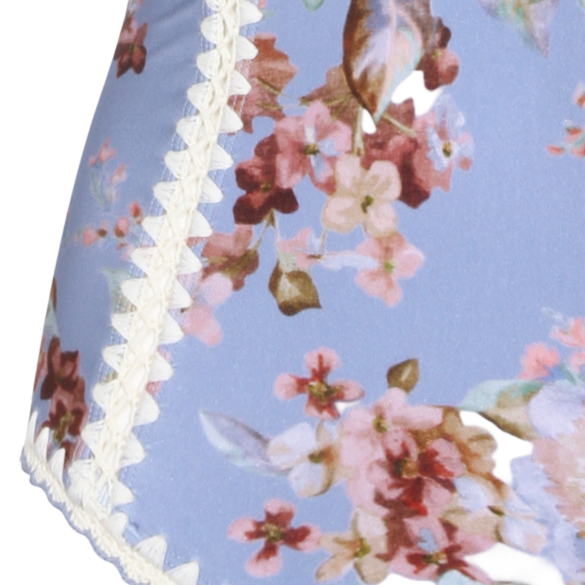 Floral Print One-Piece Swimsuit
