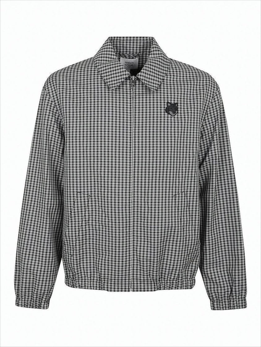 Classic Gingham Check Lightweight Jacket