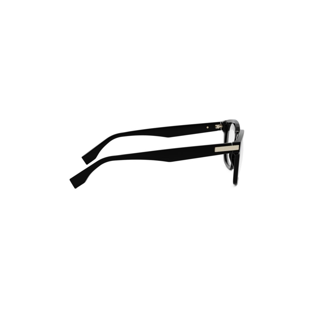 Fe50097i Bold Rectangular Acetate Frame Eyeglasses