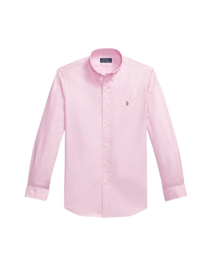 Tailored Long-Sleeved Polo Shirt