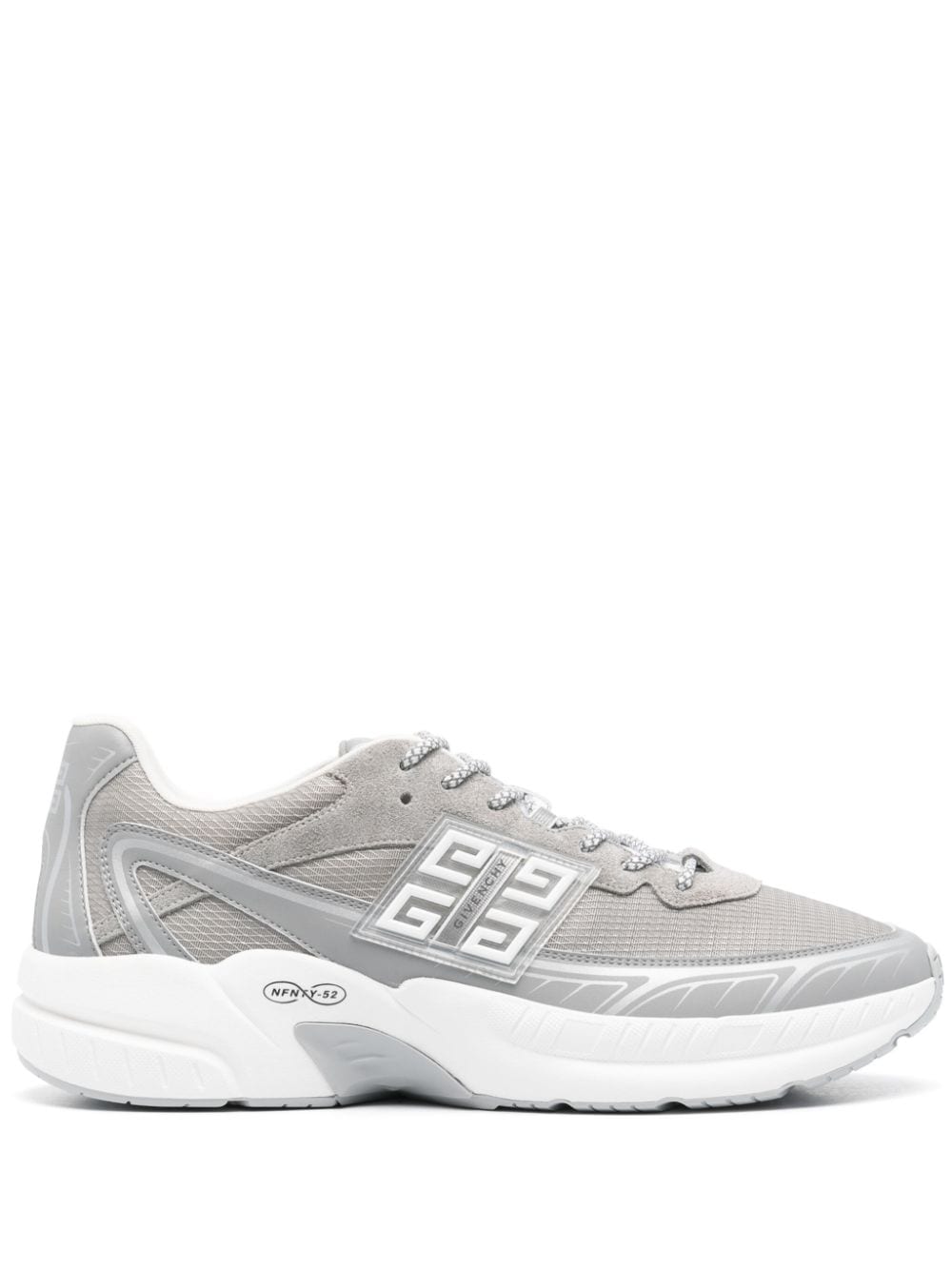 Panelled Light Grey Sneaker