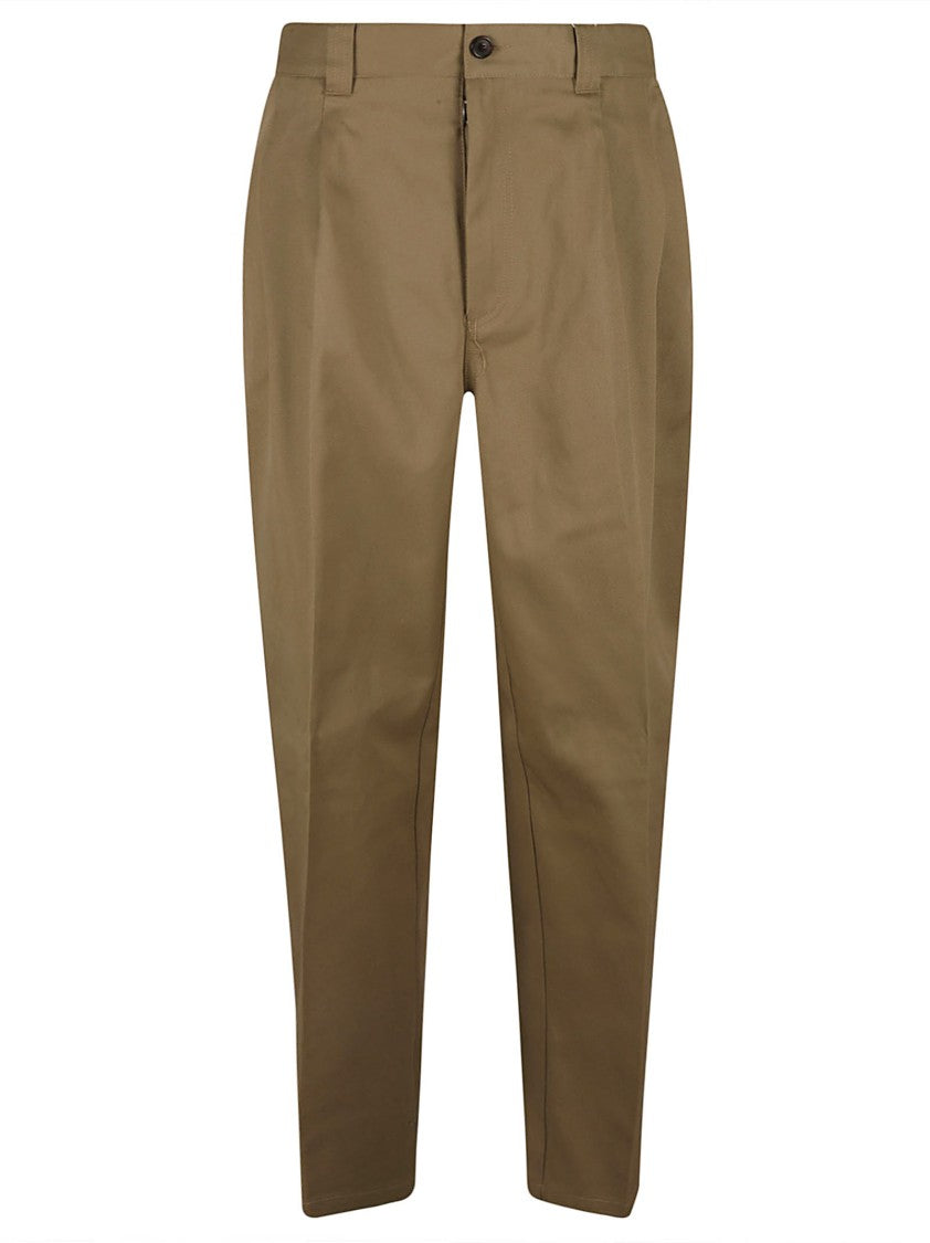 Tailored Beige Trousers