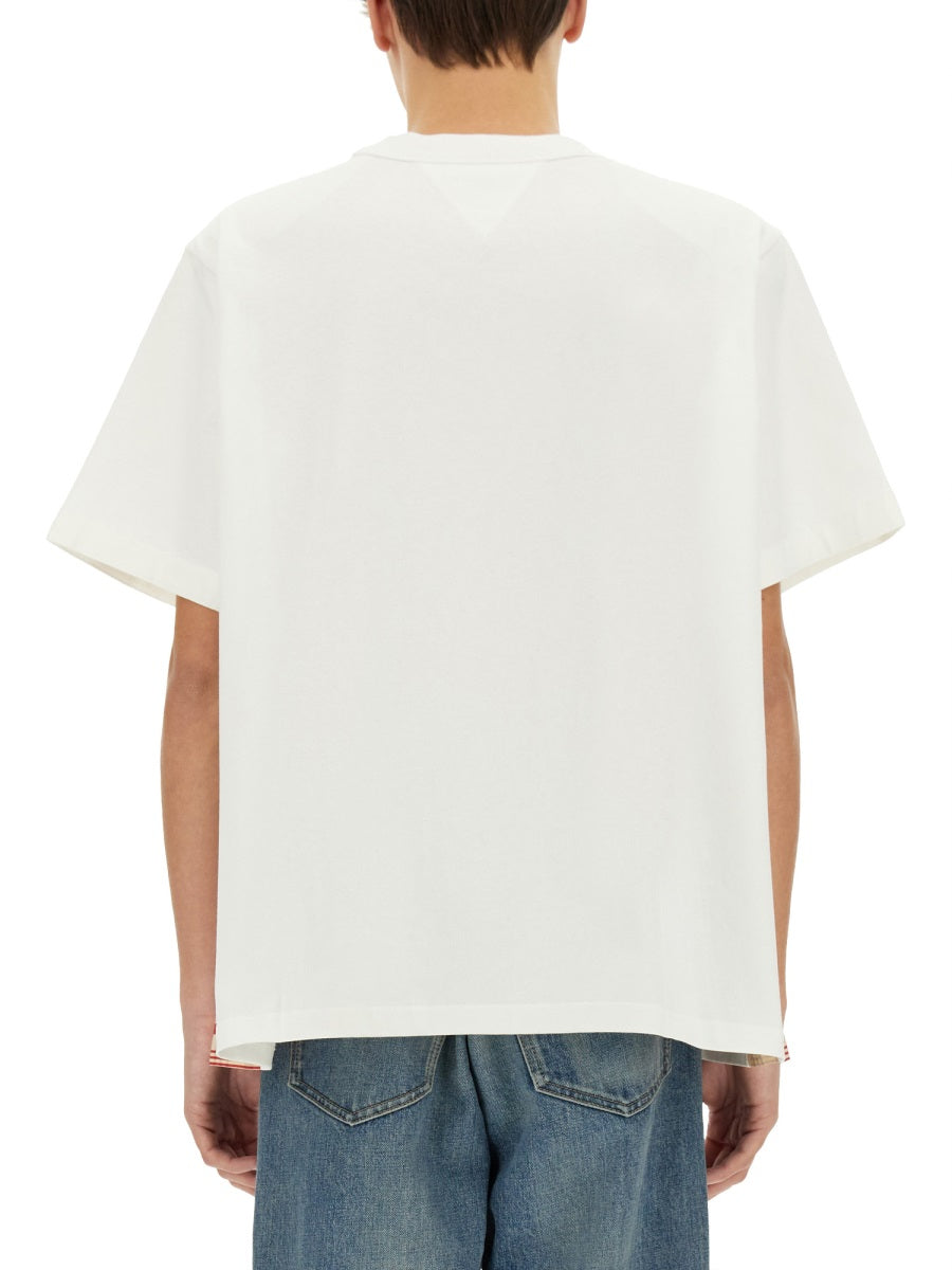 Checkered T-Shirt Made Of Soft Cotton Jersey
