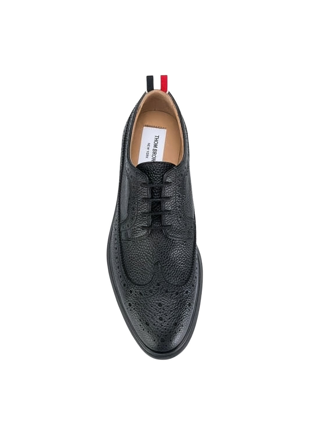 Wingtip Design Dress Shoes with Brogue Detailing
