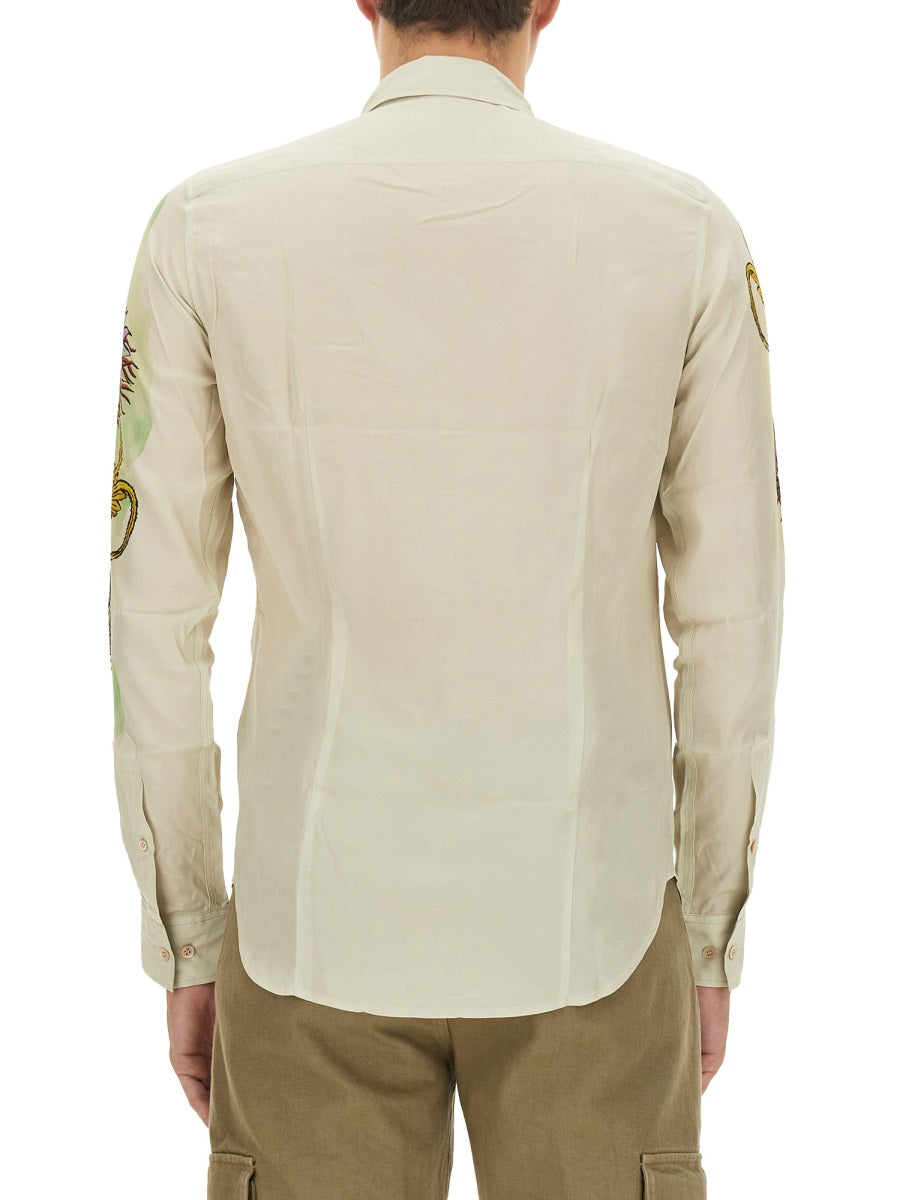 Slim Fit Printed Shirt With Tailored Silhouette