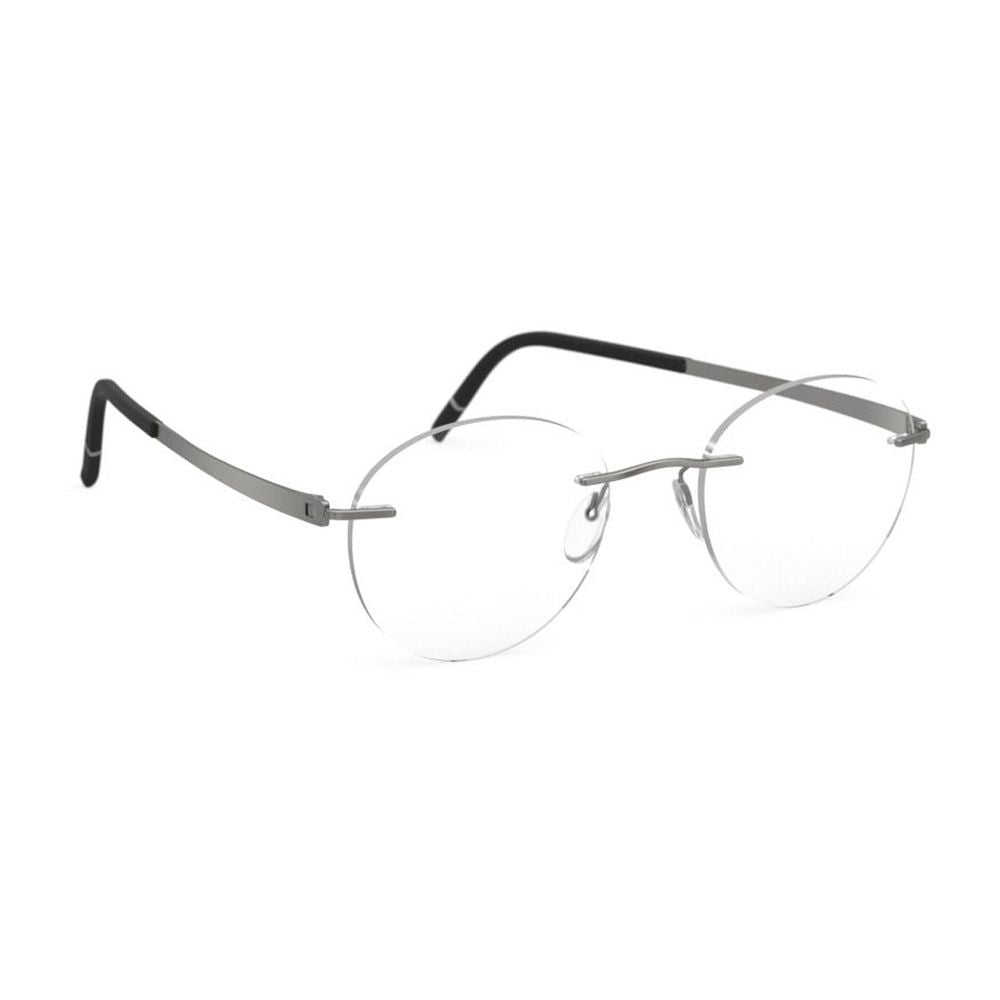 5529/Ep Rimless Tondo Eyewear With Titanium Frame