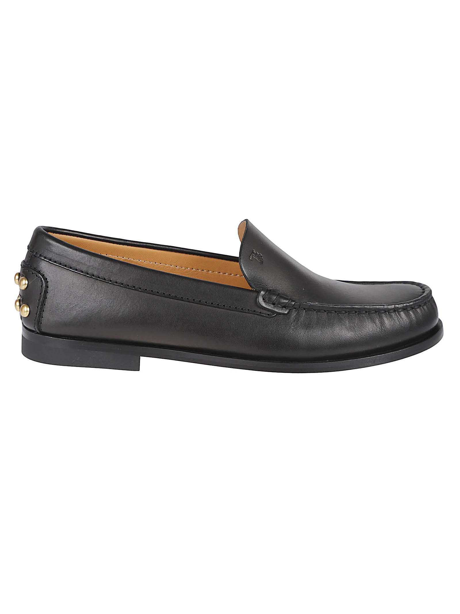 Moccasin Flat Shoes With Hand-Stitched Detailing
